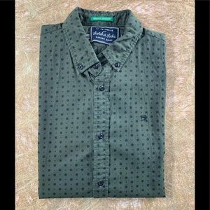 Scotch & Soda Slim Fit Dotted Shirt